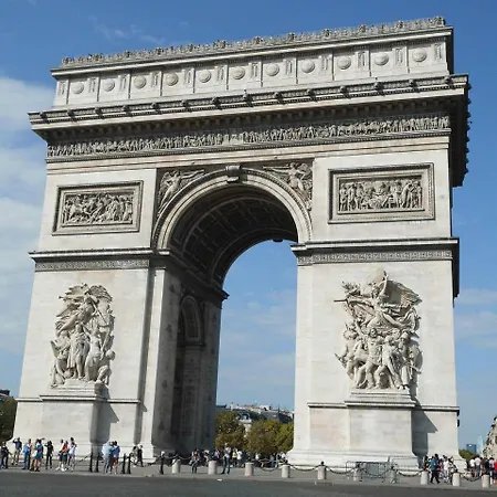 Champs Elysees - Arc De Triomphe Paris Exterior foto